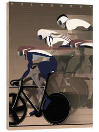 Holzbild Velodrome-Weltmeisterschaft - Wyatt9