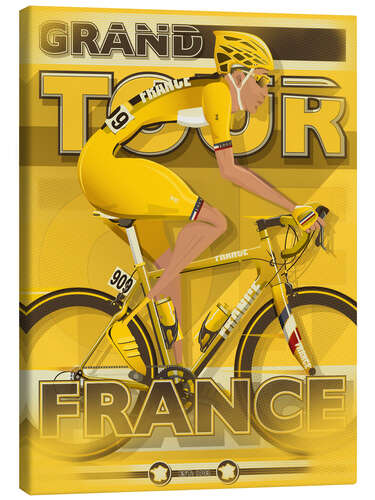 Quadro em tela France tour