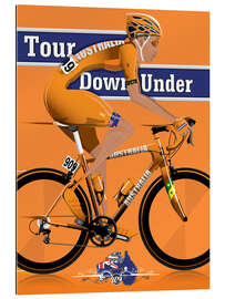 Gallery print Tour Down Under Cycling Race