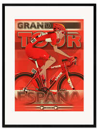 Framed art print Grand Tour - Spain