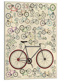 Gallery print Vintage Fixie Bicycles