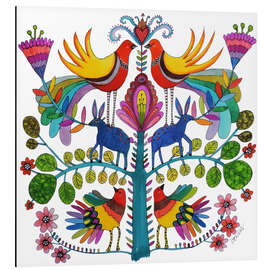 Aluminium print Otomi love