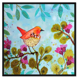 Gerahmter Kunstdruck Der Klang des Herzens