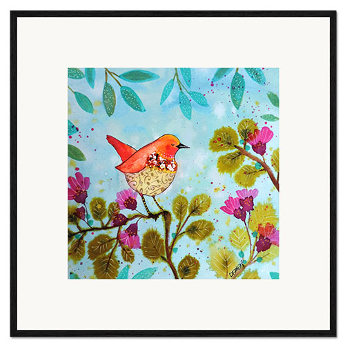 Framed art print The heart sound