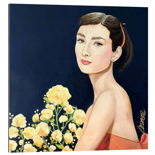 Quadro em plexi-alumínio Audrey os bons tempos