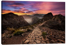 Canvas print Endless path