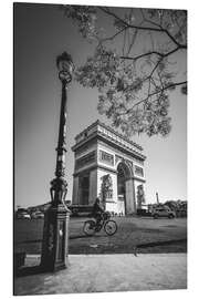 Aluminium print Arc de Triomphe Paris, France