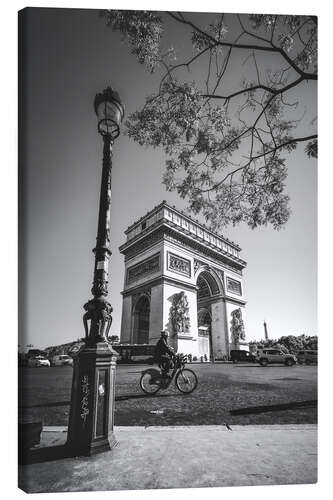 Canvas print Arc de Triomphe Paris, France