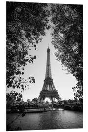 Foam board print Sky over Paris, France