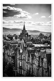 Plakat Edinburgh, Skottland