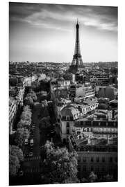 Foam board print Eiffel Tower Paris