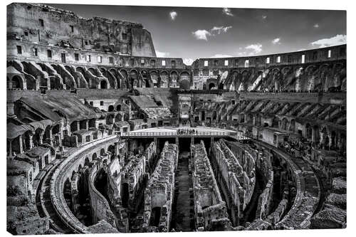 Lienzo Coliseo Roma, Italia