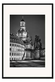 Gerahmter Kunstdruck Dresdner Frauenkirche