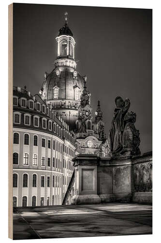 Trebilde Vår Frue kirke i Dresden, Tyskland