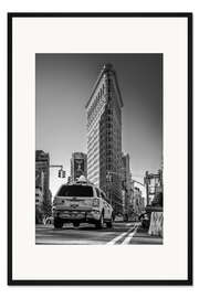 Gerahmter Kunstdruck Flatiron-Gebäude in New York City