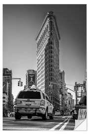 Selvklebende plakat Flatiron Building, New York City