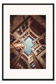 Gerahmter Kunstdruck Traboules Lyon, Frankreich