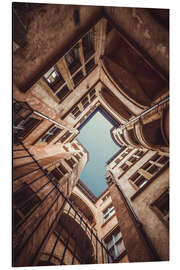 Magnettafel Traboules Lyon, Frankreich