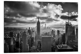 Magnettafel Wolkenspiel Manhattan