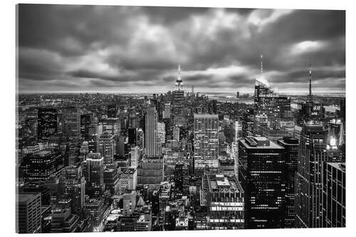 Acrylic print New York Skyline