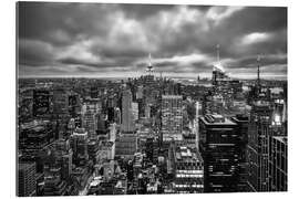 Tableau en plexi-alu Vue sur New York 