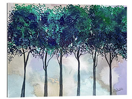 Gallery print Aquarel Treeline