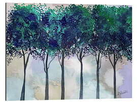 Magnettafel Aquarell-Baumgrenze