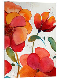 Gallery print Pink And Orange Floral