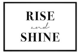 Gerahmter Kunstdruck Rise and Shine