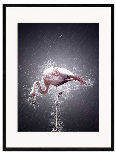 Plakat artystyczny premium w ramie The balance