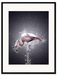 Plakat artystyczny premium w ramie The balance