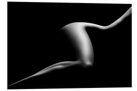 Foam board print Female Bodyscape