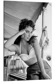 Magnettafel Elizabeth Taylor