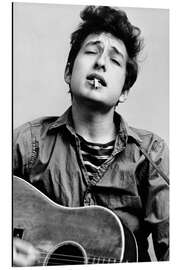Magnettafel Bob Dylan mit Gitarre
