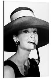 Magnettafel Audrey Hepburn im Sommeroutfit