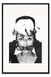 Gerahmter Kunstdruck Frühstück bei Tiffany, Audrey Hepburn