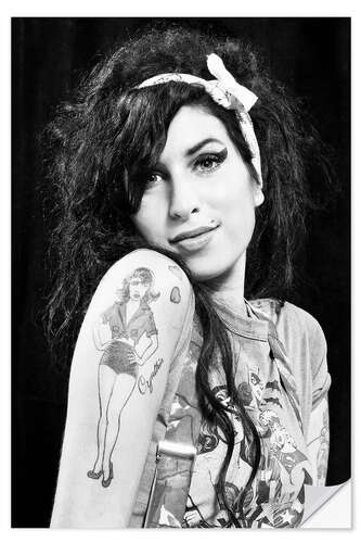 Vinilo para la pared Amy Winehouse
