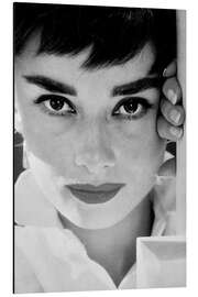 Magnettafel Audrey Hepburn Nahaufnahme