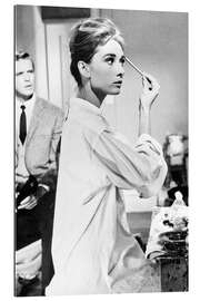 Gallery Print Audrey Hepburn beim Schminken