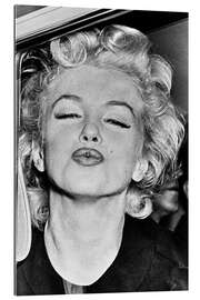 Gallery Print Marilyn Monroe Kussmund
