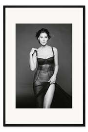 Gerahmter Kunstdruck Monica Bellucci