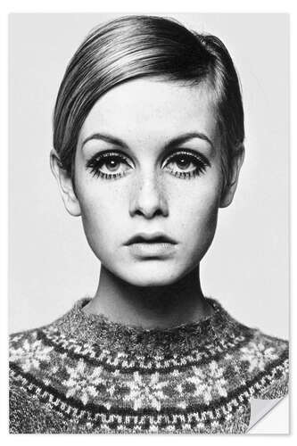 Sticker mural Twiggy