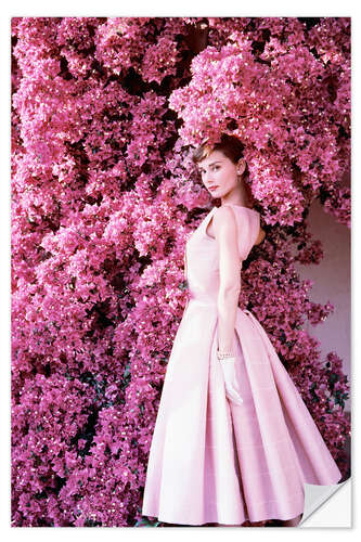 Sisustustarra Audrey Hepburn iltapuku
