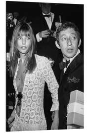 Magnettafel Jane Birkin und Serge Gainsbourg - Celebrity Collection