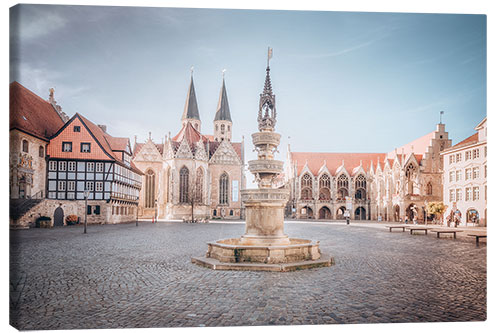 Canvas print Brunswick Old Town Market