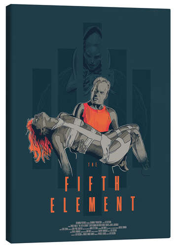Canvastavla The Fifth Element