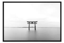 Gerahmter Kunstdruck Itsukushima Schrein