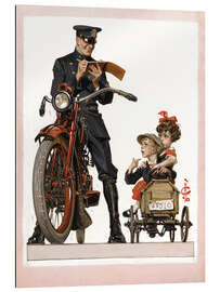 Gallery print Policeman and School Children