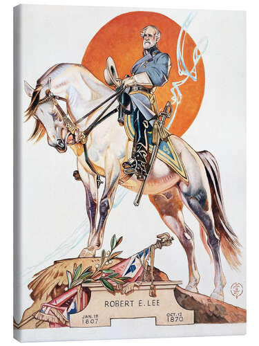 Canvas print Robert E. Lee