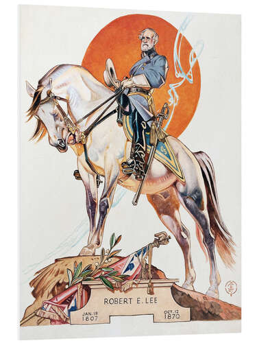 PVC print Robert E. Lee